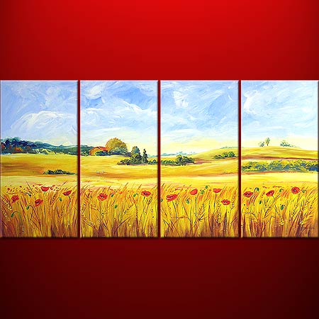 Dafen Oil Painting on canvas country -set434